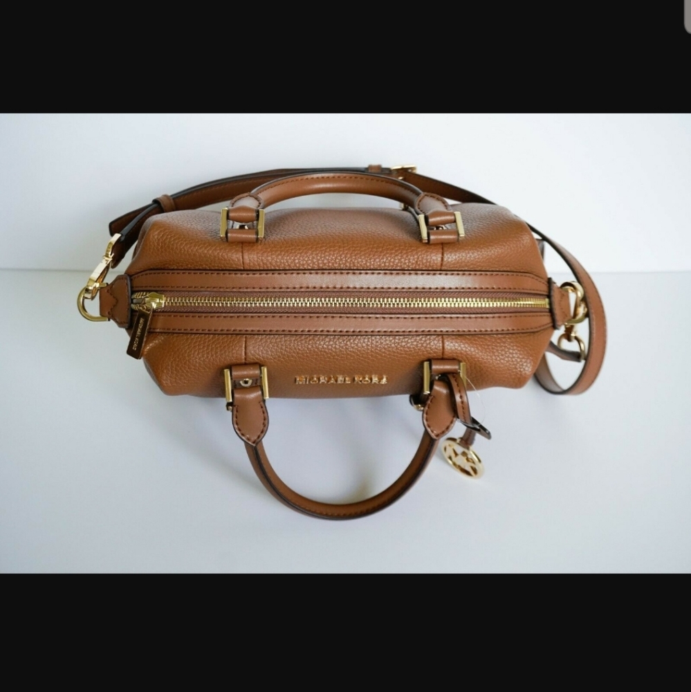 Michael Kors Ginger Small Duffle Satchel Pebbled